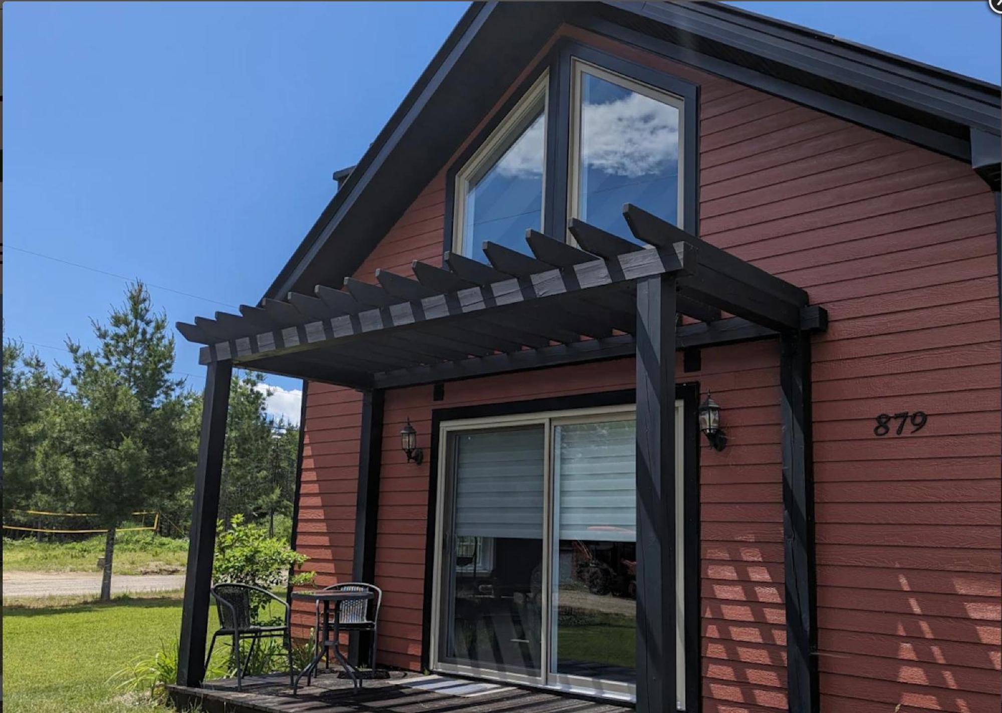 Les Chalets Double K # 3 Saint-Alexis-des-Monts Eksteriør bilde