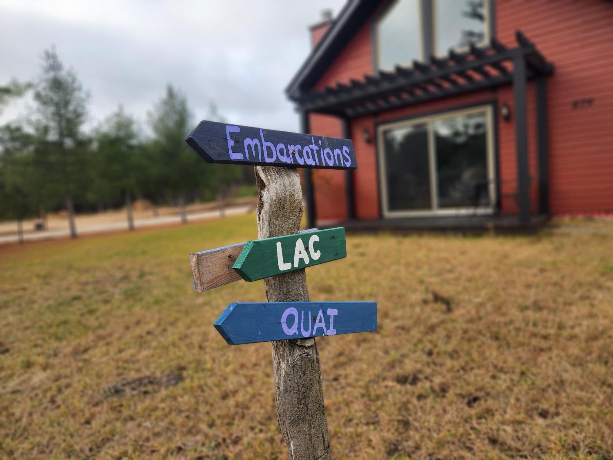 Les Chalets Double K # 3 Saint-Alexis-des-Monts Eksteriør bilde
